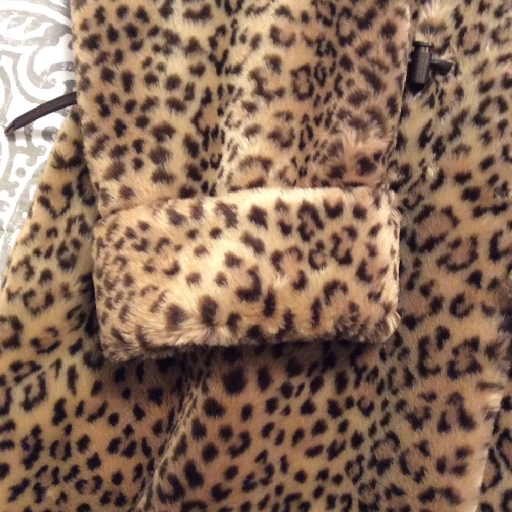 🎉HP 🎉VTG. 90s Faux Fur Coat - Picture 7 of 12